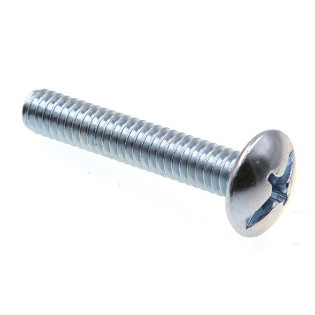 Prime-Line Machine Screw, Trus, Phil/Sltd Comb 1/4in-20 X 1-1/2in Zinc Plated Steel 100PK 9007713